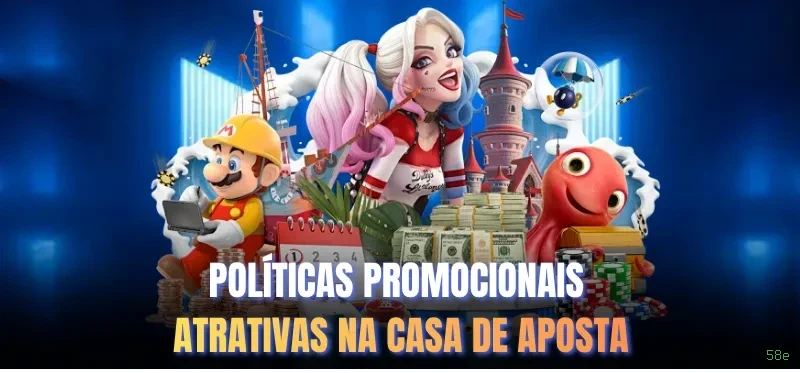 Controles de paJogonto e BRL em 58e